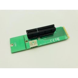NGFF Riser M2 M.2 vers PCI-E 4x 1x adaptateur de carte convertisseur mâle vers femelle