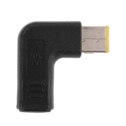 Adaptateur d'alimentation type-c femelle vers carré DC mâle PD pour ordinateur portable Thinkpad