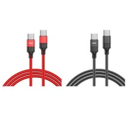 K1AA USB C to USB C Cable 100W PD Fast Charging Type C to Type C Cable NylonBraided