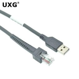 Câble de données pour odorde balayage LS2208 interface RJ48 RJ50 USB dispositif adapté pour Zebra
