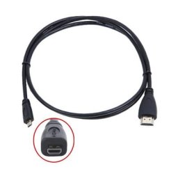 Câble vidéo HDMI A/V HD 1080P pour GoPro Hero 5 Black HD 4K caméra