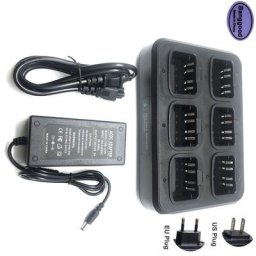 Adaptateur de chargeur multifonctionnel 6 voies pour Motorola XIR P8268 ug 4400 ug 4800 ug 4801
