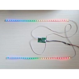 Indicateur de spectre musical 0.5 coloré de LED mètres double niveau 30 Audio son Flexible