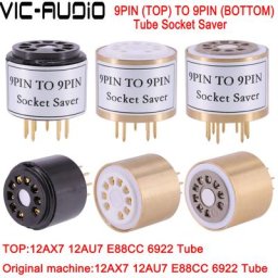 Prise de Test de Tube à Vide Audio Amplificateur Économiseur 9 Broches à 9 Broches 12AX7 ECC82