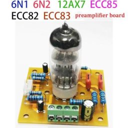 Circuit imprimé de préamplificateur de puissance tube 6N1 6SEE
