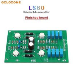 ZEROZONE-Préamplificateur à tubes HIFI LS60 Balchoses 6DJ8 + 12AU7 kit de bricolage carte finie