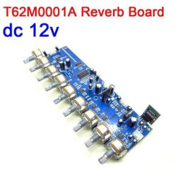 TPowered-Carte de réverbération karaoké M0001A préamplificateur de tonalité contrôle de réglage
