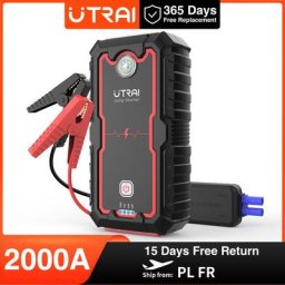 UTRAI-Démarreur de batterie de voiture d'urgence pour diabétique chargeur portable dispositif de