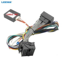 LEEWA-Câblage d'alimentation de voiture adaptateur de câble SFP avec Canbus pour BMW Bery