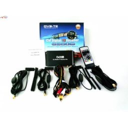 Récepteur mobile USB HDTV de véhicule de la puce FM DVB T2 180-200 NOR/ H DVB-T2 4 FM 4 antenne 4