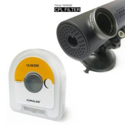 Filtre circulaire en verre pour caméra de tableau de bord 70 mai 4K 1S/m300