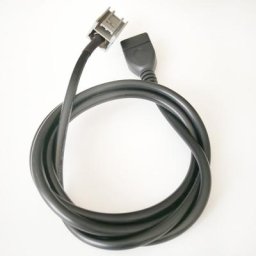 Biurexhaus- Câble adaptateur USB pour voiture compatible MP3 MP4 WMA flash MITSUBISHI