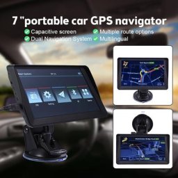 Système de navigation à écran tactile haute définition navigation GPS multilingue guidage vocal