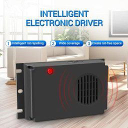 Répulsif de souris électronique à ultrasons non toxique rongeur alimenté par batterie véhicule