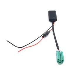 Biurlink – adaptateur de câble auxiliaire pour voiture 10 pièces Mini ISO 6Pin Bluetooth pour