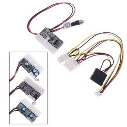 Module d'alimentation haute puissance 24Pin 160W DC 12V Pico ATX pour voiture commutateur PSU Auto