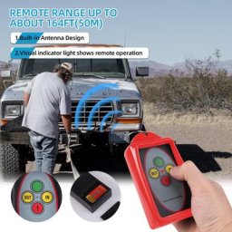 Kit de commutateur de télécommande sans fil pour camion récepteur de treuil universel émetteur