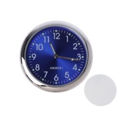 Horloge de voiture ronde universelle décoration noctilucente pour tableau de bord de montre