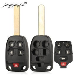 Jinyuqin – coque de clé télécommande à 5/6 boutons pour HONDA Odyssey Elysion étui de