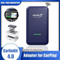 Adaptateur CarPlay sans fil d'origine 4.0 Mini Box Android Auto Accessoires de voiture 5.8GHz