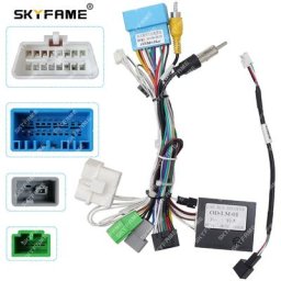 MEIHUA Voiture 16pin Câblage SFP Adaptateur Canbus Box Décodeur Android Radio Câble D'alimentation