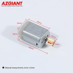 La serrure électrique de porte de montage de voiture de FC-280SC de moteur micro possède le