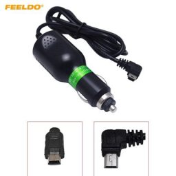 FEELDO – chargeur de Radar 12V/24V à 5V/2a Mini Interface USB adaptateur de chargeur