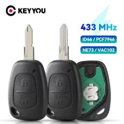 KEYYOU – clé télécommande de voiture adaptée à Renault VIVARO MOVANO contrôleur de circulation