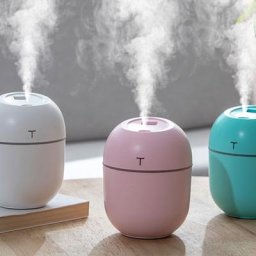Mini humidificateur d'air à ultrasons USB diffuseur d'huiles essentielles supporter ficateur de