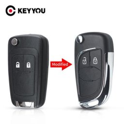 EllYYOU-Étui pour clé de voiture à distance Chevrolet Cruze OPEL Insignia Astra Zafira Mokka