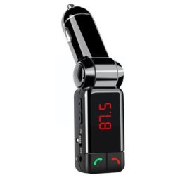 Transmetteur FM Bluetooth sans fil pour voiture lecteur MP3 kit LED chargeur régulateur 3