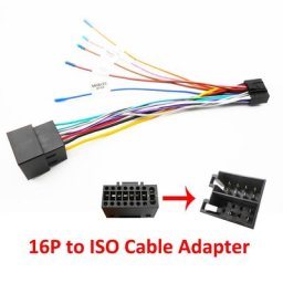 Connecteur adaptateur femelle universel 16PIN ISO Wire SFP kit d'adaptateur de connecteur de