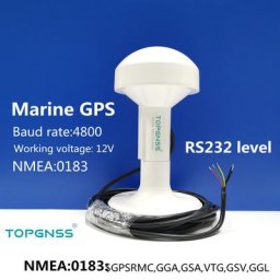 Module d'Antenne Récepteur GPS pour Bateau Marin NMEA 0183 Baud Débit 4800 Connecteur DIY