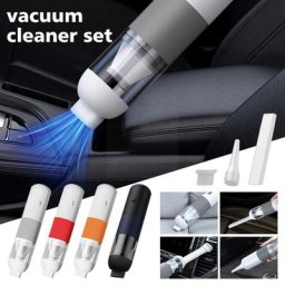 Mini aspirateur de voiture sans fil nettoyeurs d'aspiration de charge de type C portable