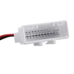 Adaptateur de câble vidéo AV câble d'extension connecteur de caméra de recul Compatible avec
