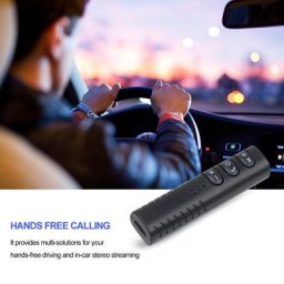 Mini récepteur sans fil Bluetooth V5.0 pour voiture kit de voiture connexion Jack 3.5mm pour