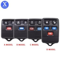 Xinyuexin – coque de clé télécommande 3 boutons pour voiture étui de remplacement pour Ford Escape