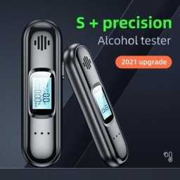 Nouveau testeur d'haleine automatique portable sans contact alcootest aste avec écran LED