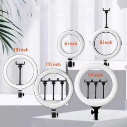 Anneau lumineux Led de 14 pouces pour prise de vue Youtube Tiktok lampe de Studio pour