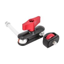 Adaptateur de montage de bras magique Mini multifonction Double rotule avec vis de 1/4 ""pour