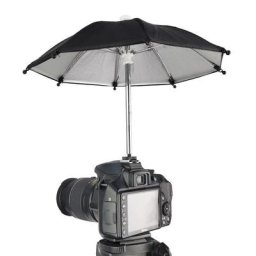 Parapluie pour appareil photo reflex numérique couvre-chaussures chauds pare-soleil support de