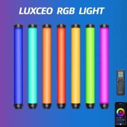 Luxgeo – lampe LED P8 RGB contrôle par application Taya 36000 couleurs CRI 95 + étanche pour