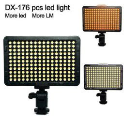 Caméra HD 176 LED lumière pour CANON NIKON DSLR caméscope vidéo livraison gratuite