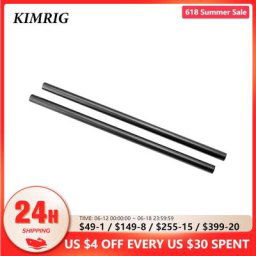 KIMRIG – tubes en aluminium anodisé pour trépied d'appareil photo Dslr 2 pièces 25cm 35cm 15mm