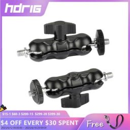 HDRIG-Bras d'extension de moniteur magique polyvalent rotule bouton noir et rouge accessoires