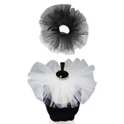 Col en maille Vintage à volants Tulle ras du cou Renaissance Halloween Cosplay