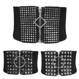 Corset Punk Ultra large avec Clips de taille Bustier Push Up pour robes Steampunk sous-buste