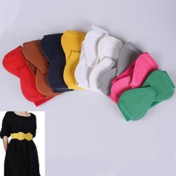 Ceinture à nœud pour femme ornement de taille simple tout assressenti document pur haute