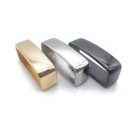 Boucle de ceinture carrée en métal 40mm anneau en laiton solide mode accessoires assortis