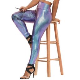 Leggings College sirène pour femmes pantalons de fitness push-up taille haute leggings